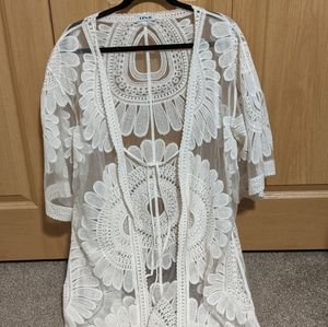Lace cover up